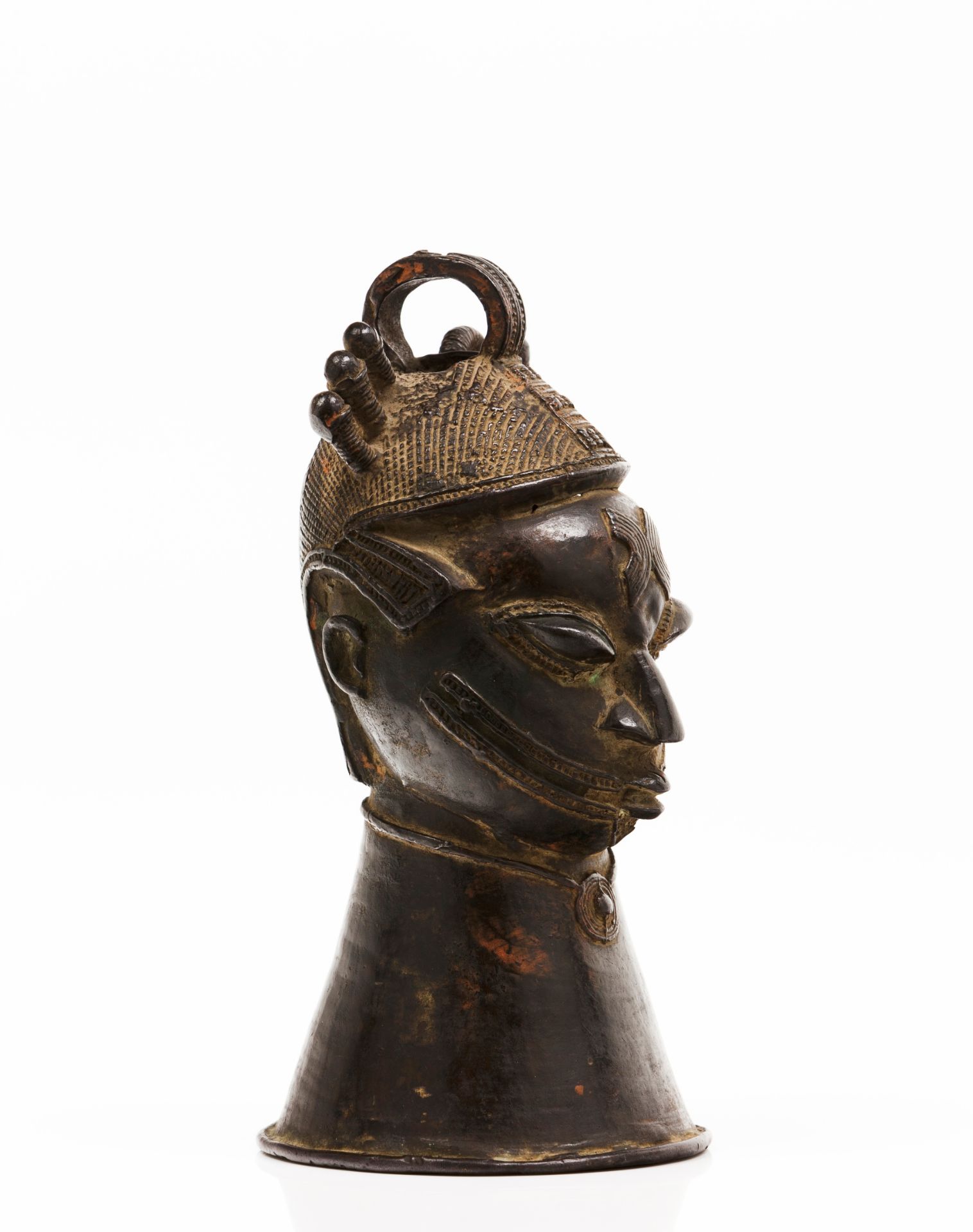 "Omo" bell, Yoruba Ijebu - Image 2 of 2