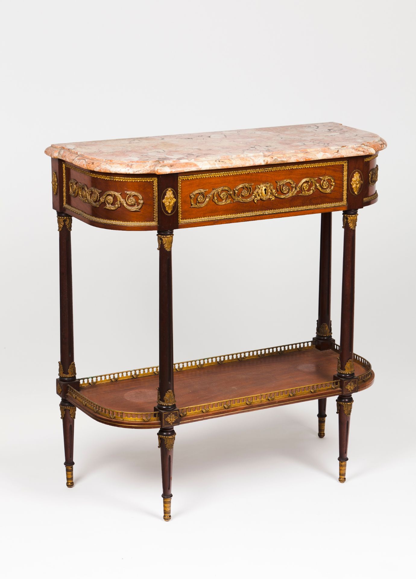 A Louis XVI style console table