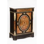 A Boulle style Napoleon III low cupboard