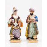 Pair of perfume bottles "Sultana and Sultan"