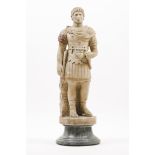 A Roman EmperorStone sculpture 20th century (minor losses and faults)Height: 93 cm