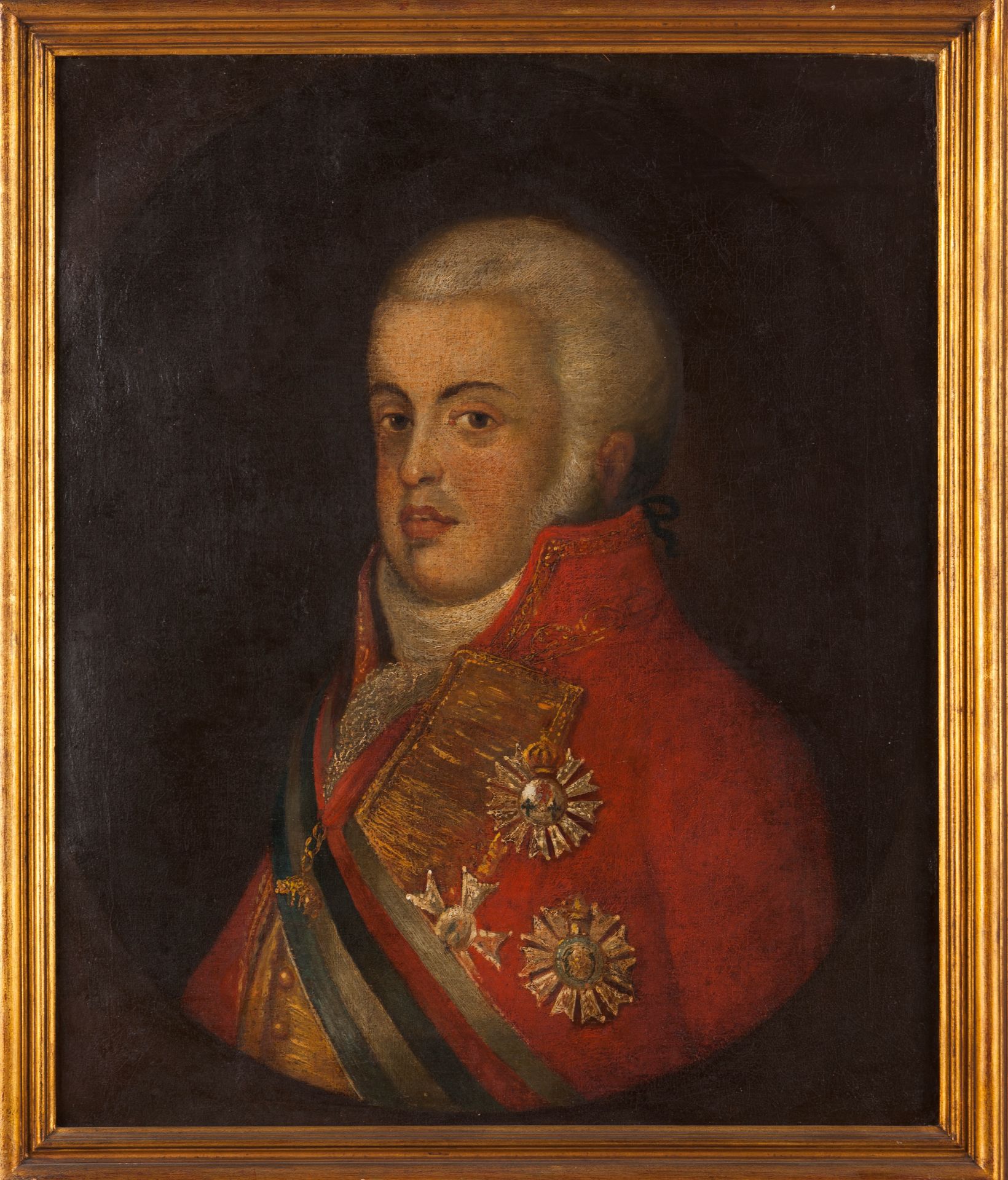 Portuguese school, 19th century (1st quarter)A portrait of King João VI (1767-1826) after Domenico