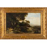 English school, 19th centuryA landscape in Kent Oil on canvas Attrib. To William R. Fenley (1784-