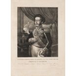 "D. Pedro I Imperador do Brazil, e IV do nome Rei de Portugal e Algarves"Black engraving on paper