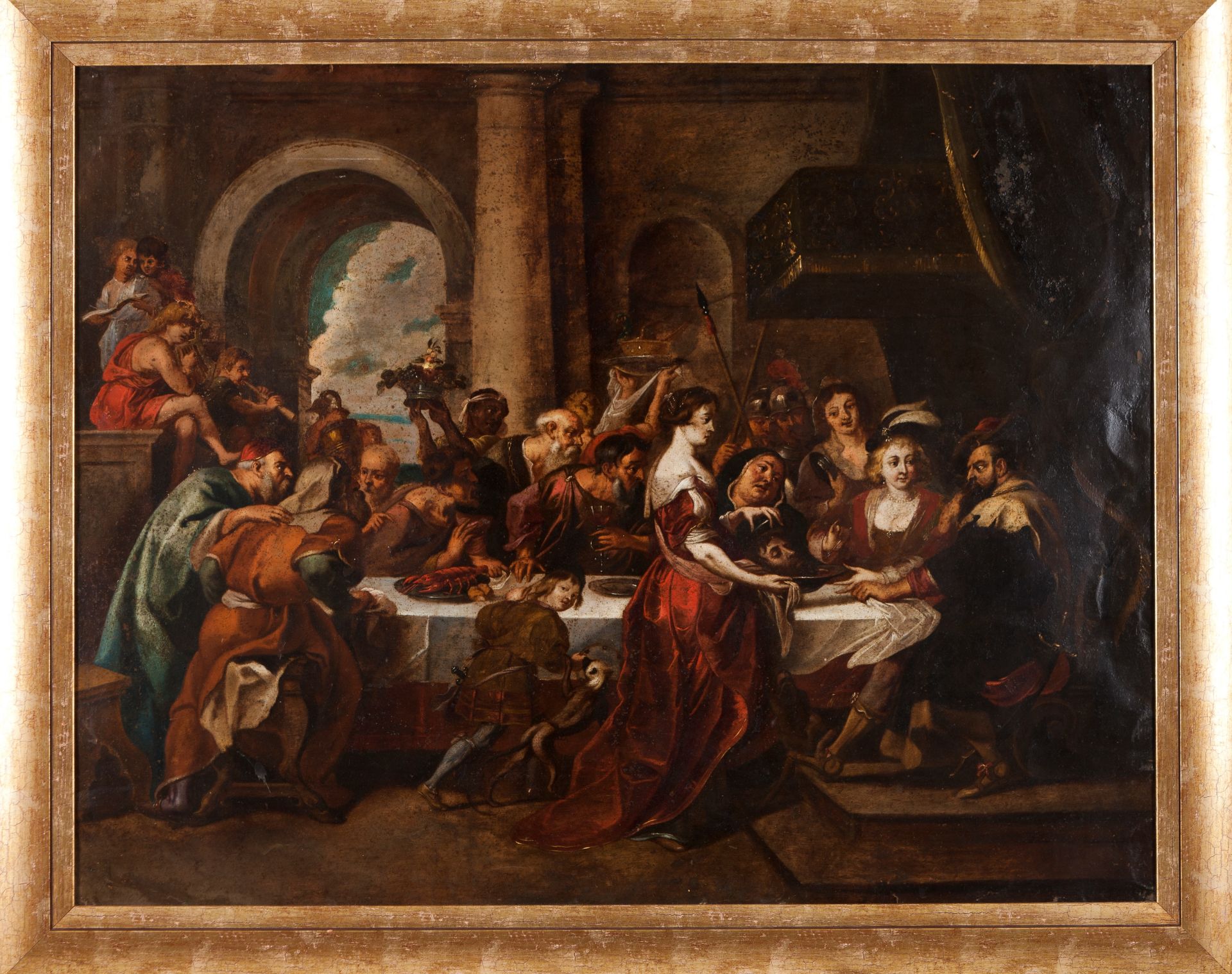 Flemish school of the 17th centuryAfter Peter Paul Rubens (1577-1640) Oil on copper79x100,5 cm