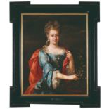 French school, 18th centuryA portrait of a lady Oil on canvas95x76 cm