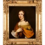 French school, 18th centuryA portrait of a lady Oil on canvas73x62 cm