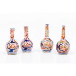 A set of four small scent bottlesJapanese porcelain Imari style decoration Japan, 20th