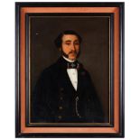 European school, 19th centuryA portrait of a gentleman Oil on canvas70x52 cm