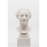 A female bustWhite marble Height: 51 cm