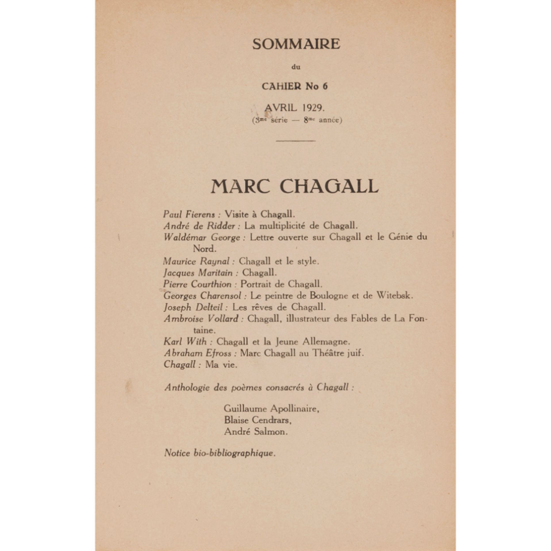 Marc Chagall (1887-1985) - Image 2 of 2