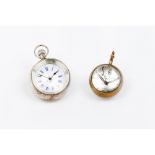 A ball clockGlass paste and metal clock 20th century (mechanism in need of service)Diam.: 4,5 cm