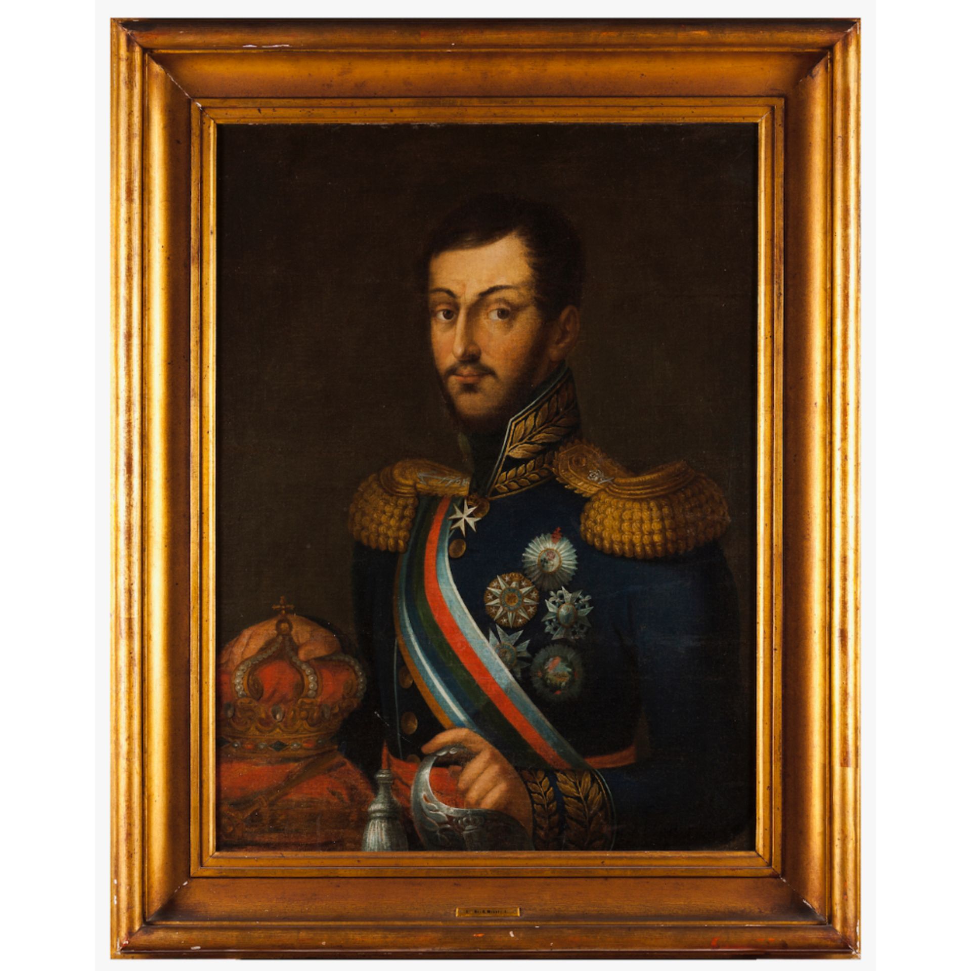 Portuguese school, 19th century,João Baptista Ribeiro, Attrib.(1790-1868),Portrait of King Miguel I