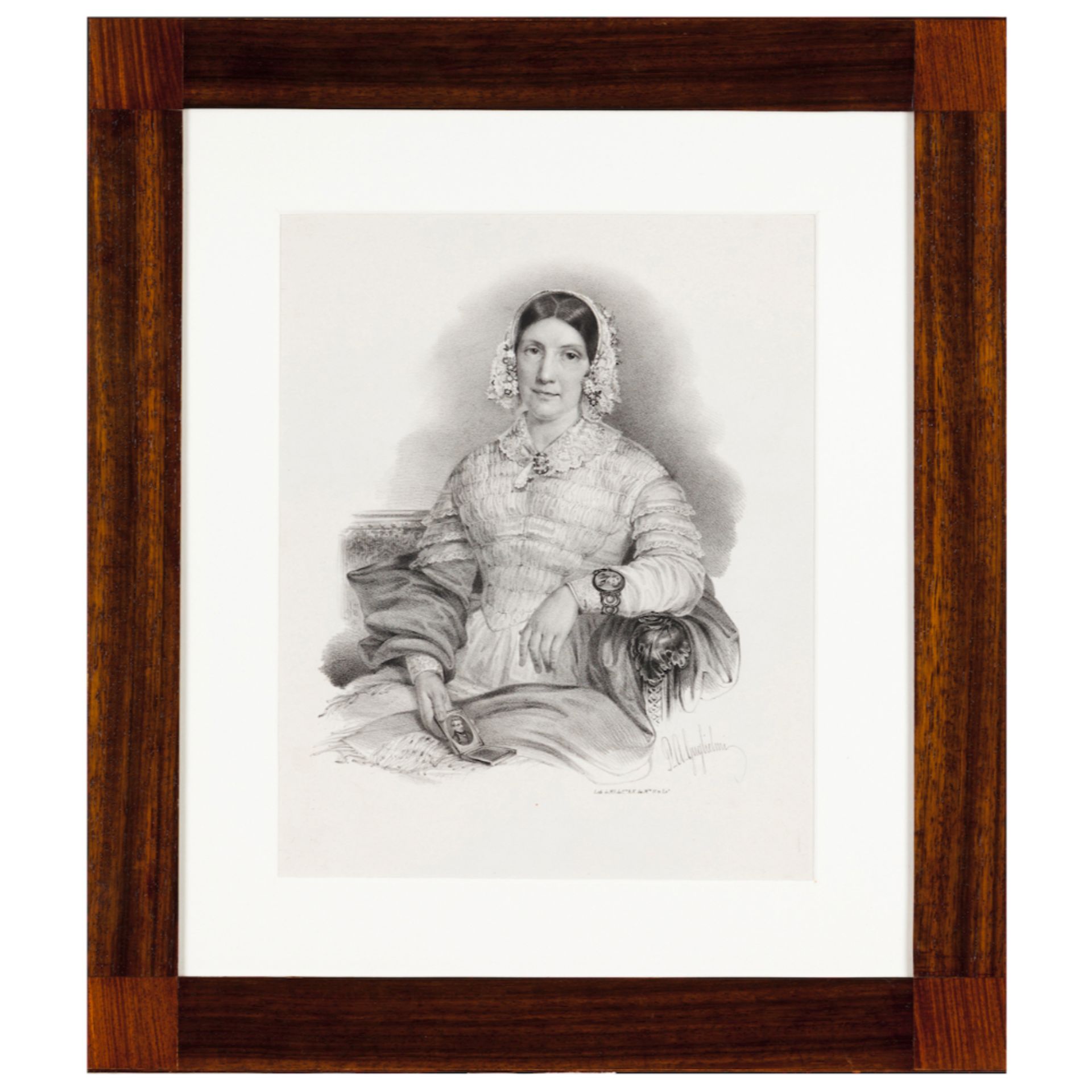 D. Eugénia Francisca Xavier Teles da Gama, first Duchess of Palmela (1798-1848)Lithograph on paper