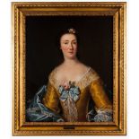 French school, 18th centuryPortrait of a lady Oil on canvas75x62cm