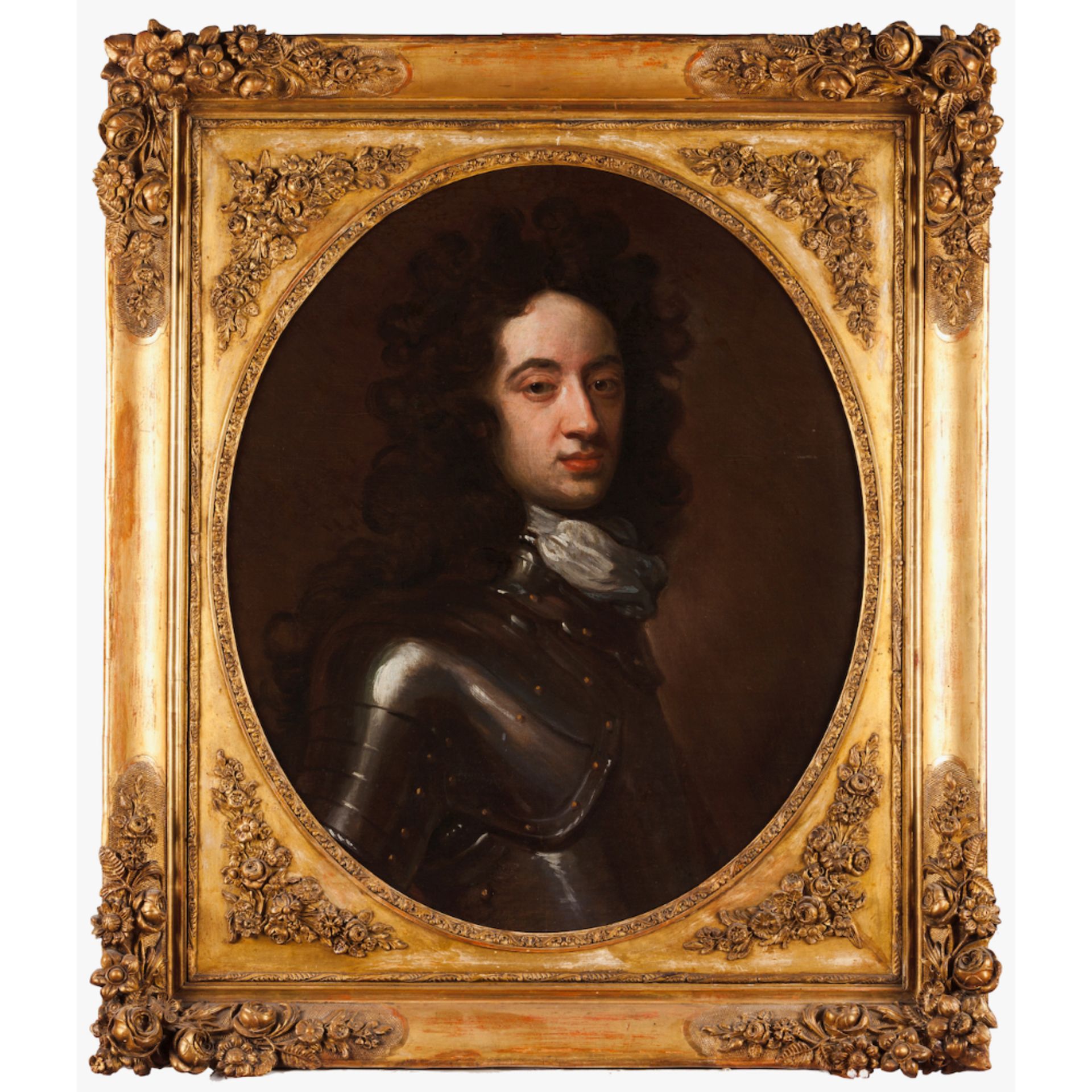 European school, 18th centuryPortrait of a courtier Oil on canvas 73x60 cm