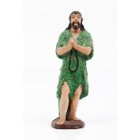 Saint John The BaptistTerracotta sculpture Polychrome decoration Portugal, 19th century (minor