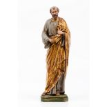 Saint PeterPolychrome and gilt sculpture Portugal, 20th centuryHeight: 32cm