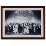 The coronation of Queen Juliana of the NetherlandsReprint of original photograph Portraying