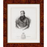 "Duque de Palmela"Lithograph on paper 20x16,5cm