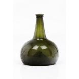 A bottle for RumGlass Europe, 18th century (1st quarter) (signs of wear)Height: 18 cm
