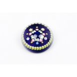 A paperweightGlass paste Inner "millefiori" decoration France, 20th centuryDiam.: 6,5 cm