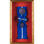 A Great Cross for the Spanish Civil Merit Alfonso XIII OrderPlaque and band Enamelled metal Spain,