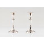 A pair of D.Maria candlesticks