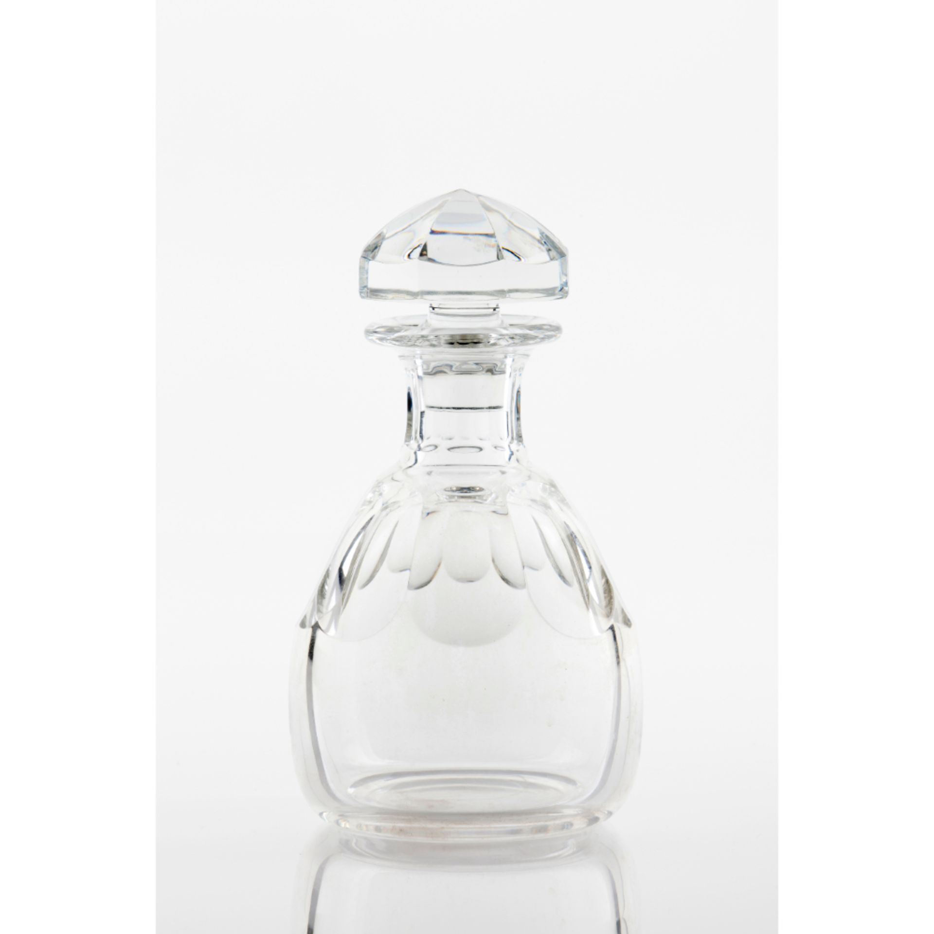 A crystal decanter