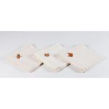 A set of 18 napkins