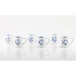 A set of 6 cups