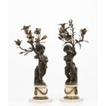 A pair of putti