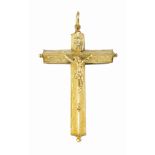 A reliquary crucifix