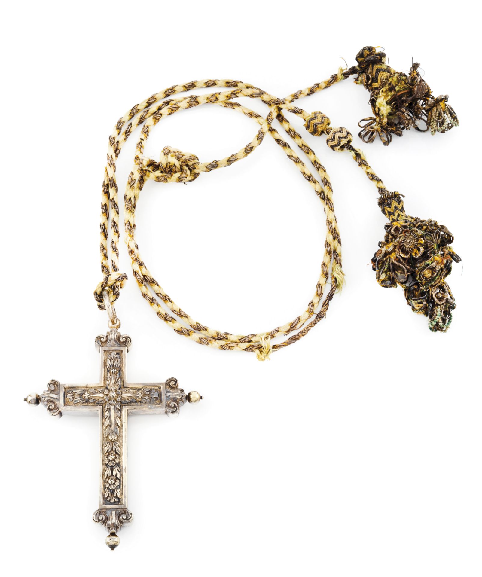 A important reliquary crucifix