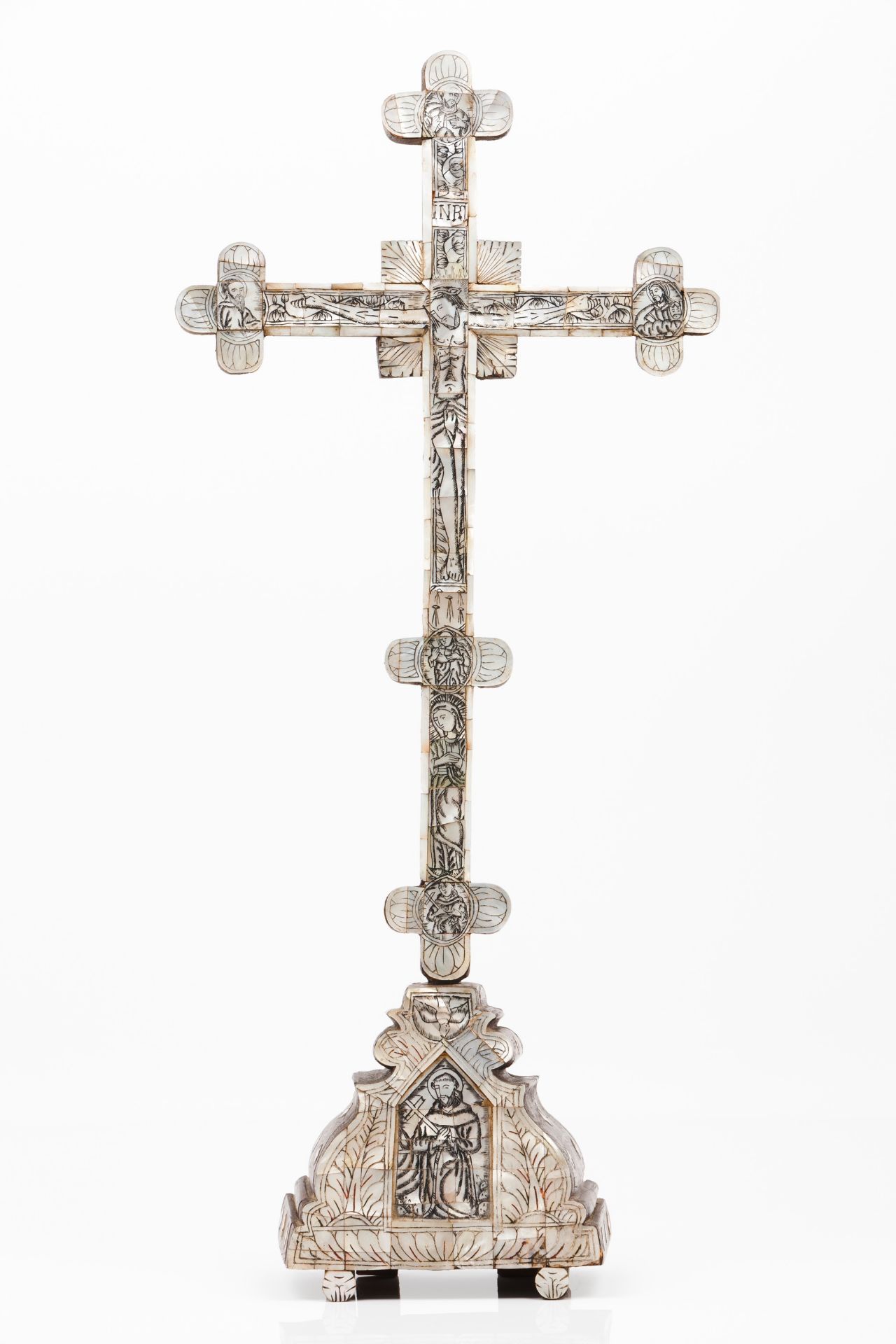 A Holy Land crucifix