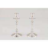 A pair of candlesticks