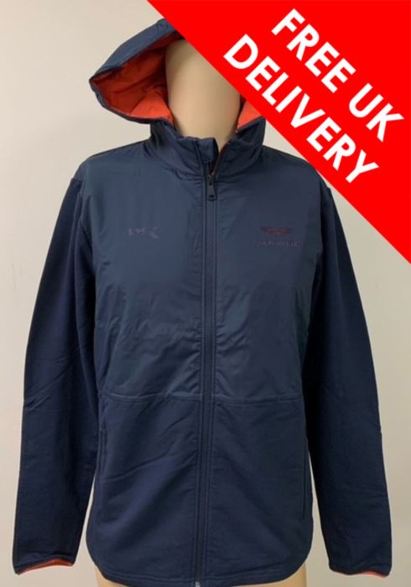 Hackett AMR Travel FZ Hoody HM580799595, Size M