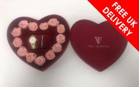 Paul Valentine Sweetheart Rosebox Sparkling Iconia Silver/Gold