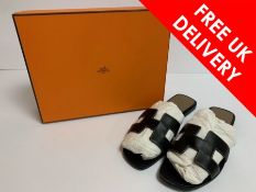 Hermes sandals, Size 38.5, Used