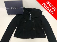 High Short Jacket, Giubbino Shamal, Black, UK S/M