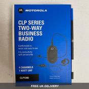 MOTOROLA CLP1040 Two-Way Business Radio, Clip Series, US Plug