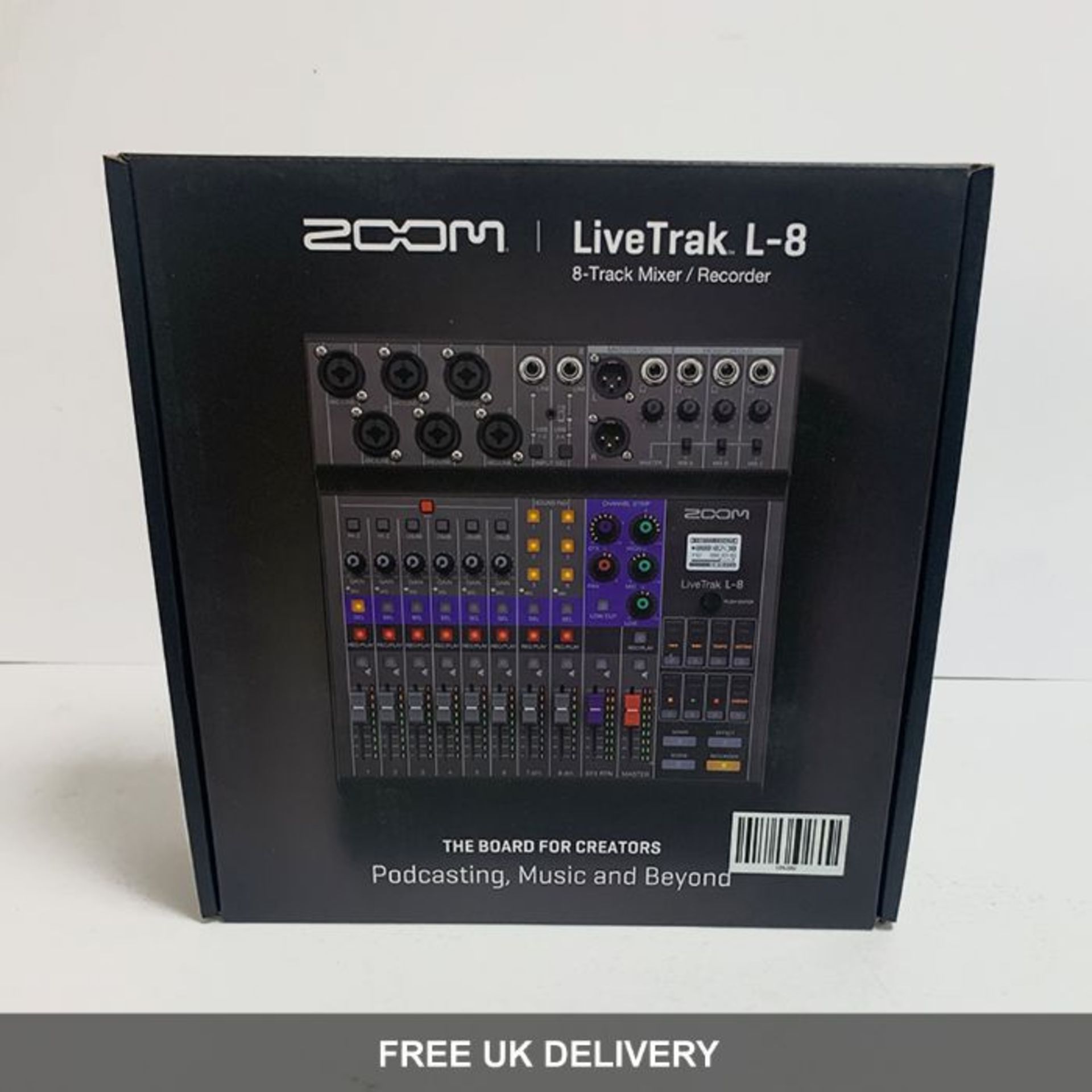 Live Track L-8 Mixer, Recorder, Podcaster