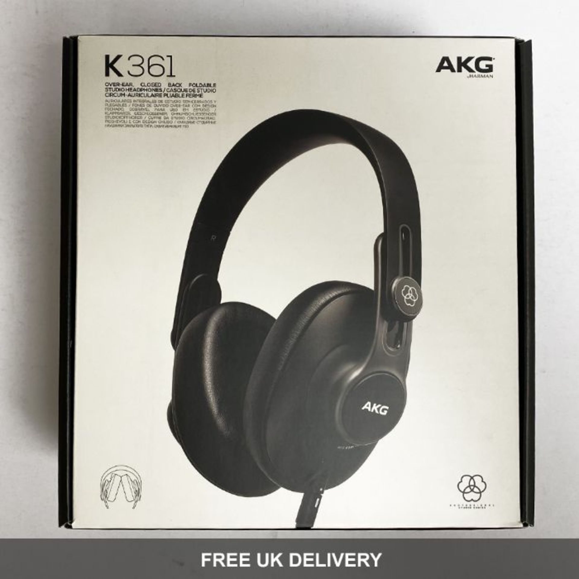 Behringer Monitor 1 and AKG K361-BT Folding Closed Studio Headphones - Image 2 of 2