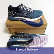 Asics Women's Glossy Floss Peacoat Gt-4000 2 Road Running Shoe, UK 8