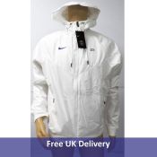 Nike Men's White PSG Football Training Jacket, Size M
