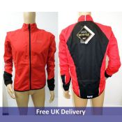 Gore-Tex Paclite Mens Cycling Jacket, Red, Size L