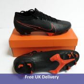 Vapor 13 Pro FG Football Boots, Black, UK 11
