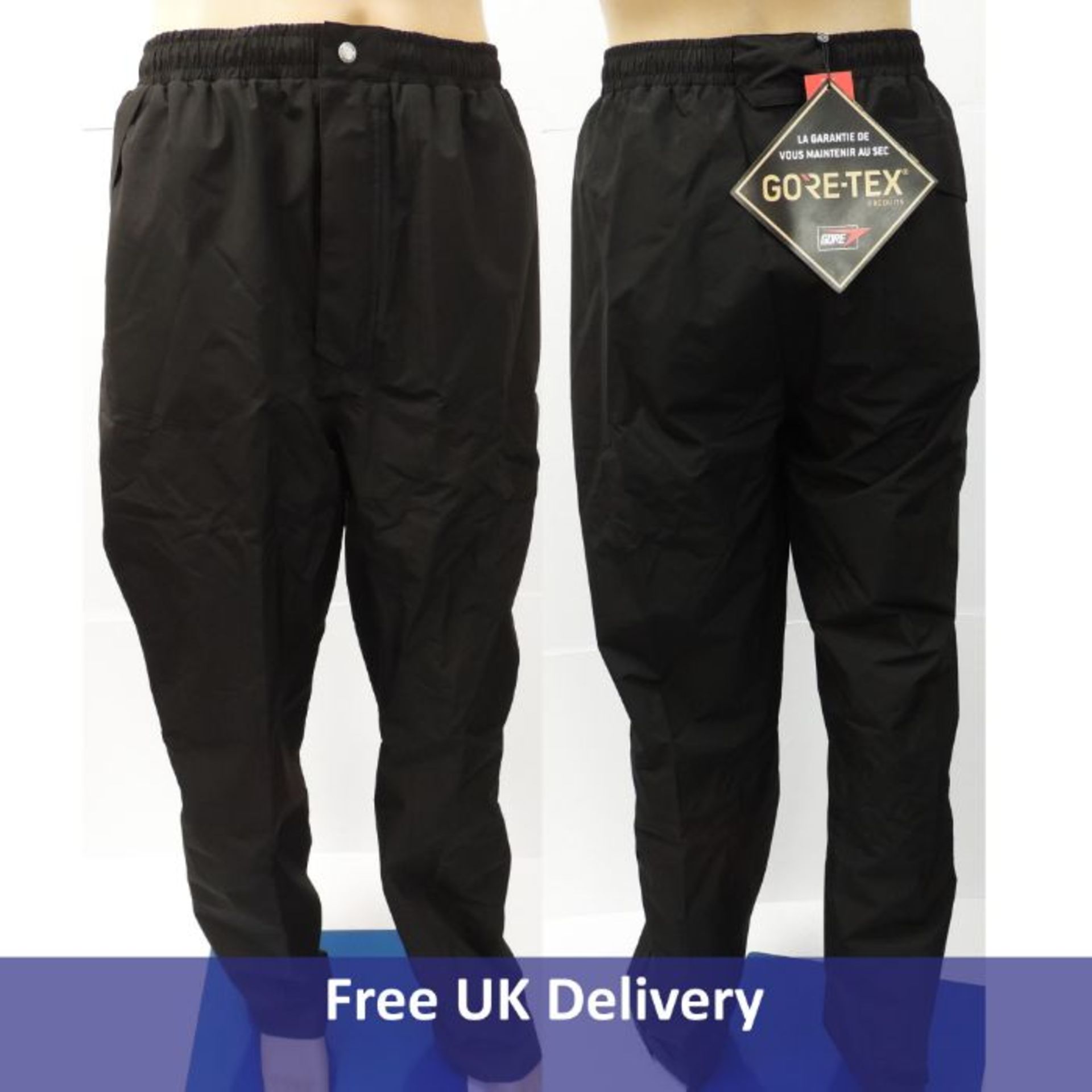 Galvin Green Andy Trousers GTX, Black, Size 3XL