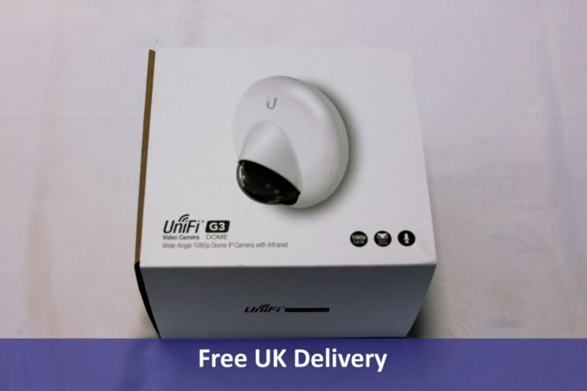 Ubiquiti UniFi G3 Dome Video Camera Wide-Angle 1080p