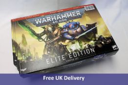 Three Warhammer 40,000 Elite Edition, Starter Sets, Citadel Miniatures